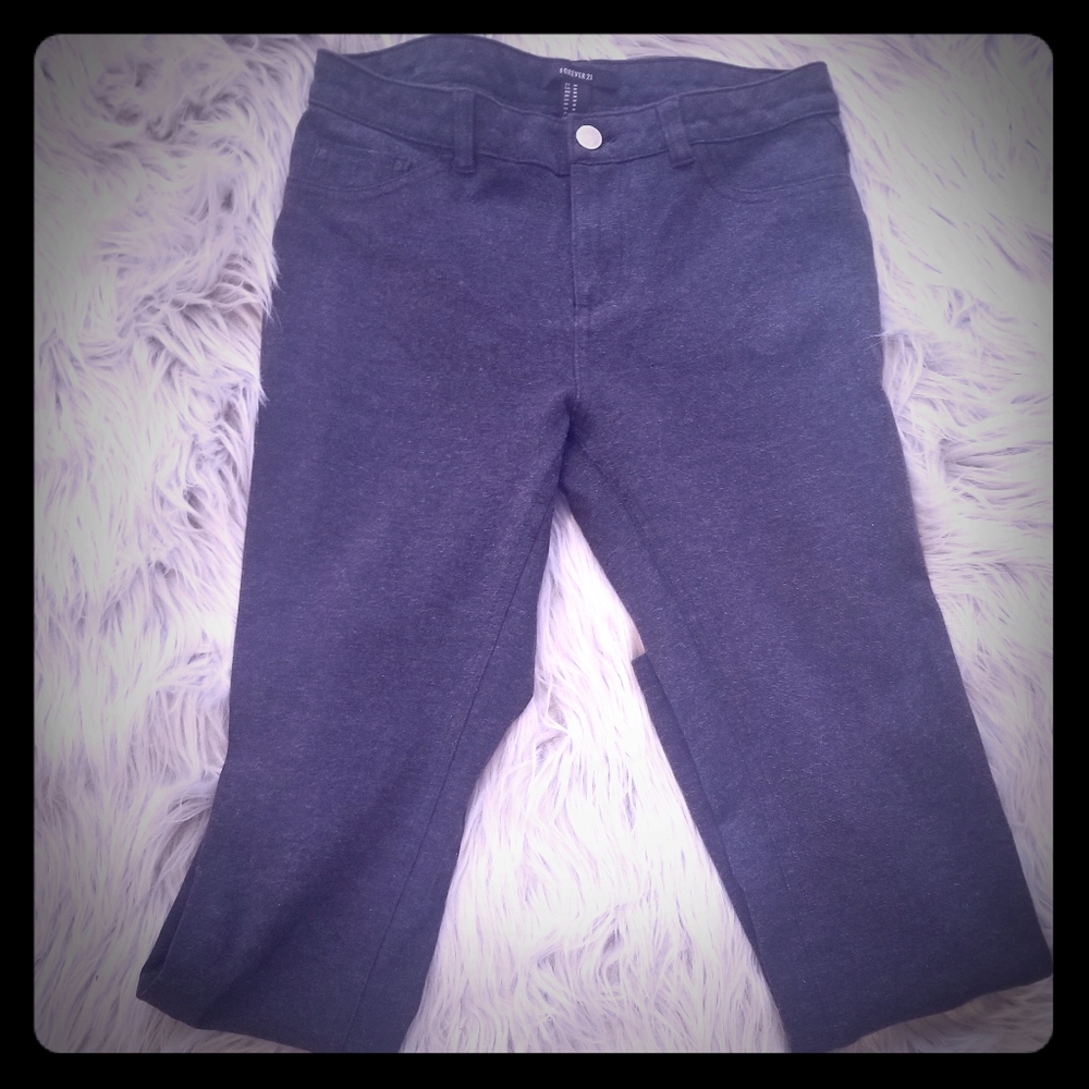Dark Heather Grey Jeggings.